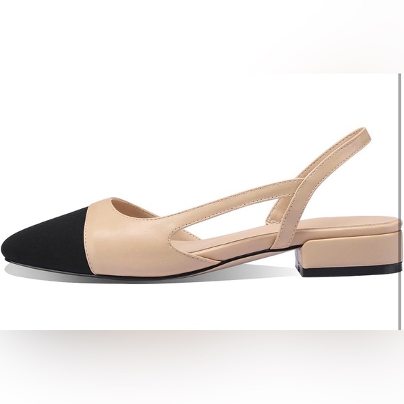 SLINGBACKS Goatskin & Grosgrain Shoes - Womens - Picture 8 of 12